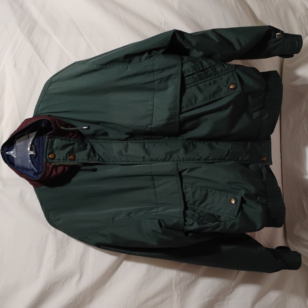 (X-58) SALE! RARE! Aberdeen Vintage Bomber Jacket W Removable Liner Sz.L